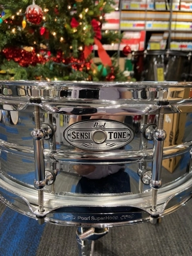 Pearl - Sensitone 14 x 5 Beaded Steel Snare 2